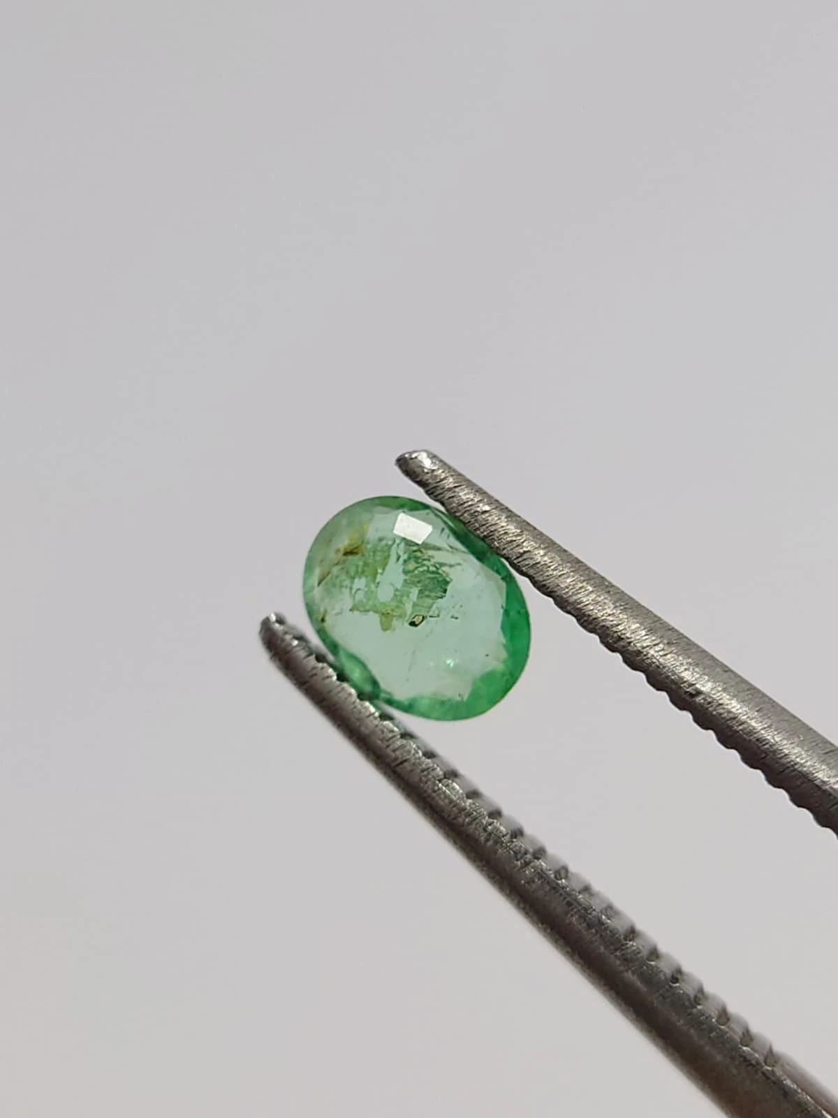 0.29ct Natural Oval Cut Emerald from Panjshir Afghanistan — view 4